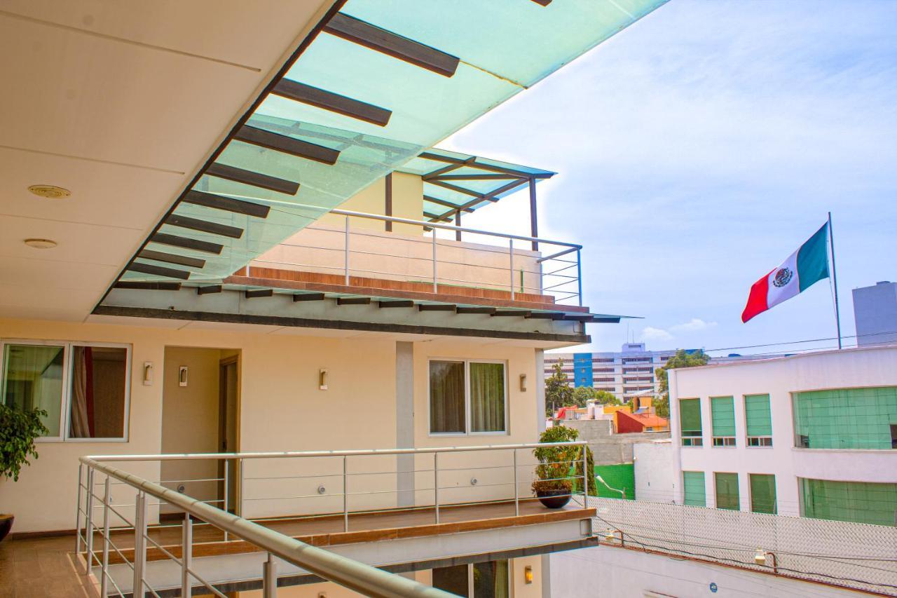 La Casa Del Reloj - Zona De Hospitales Otel Meksika Dış mekan fotoğraf