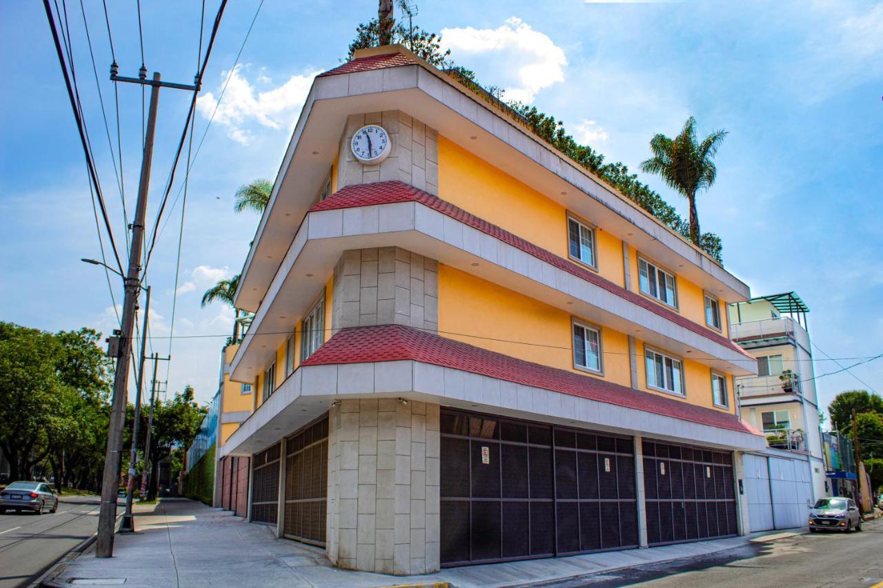 La Casa Del Reloj - Zona De Hospitales Otel Meksika Dış mekan fotoğraf